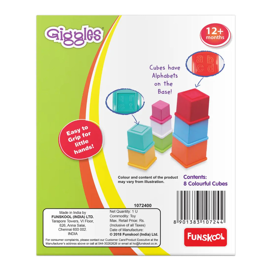 Giggles Stacking Cubes