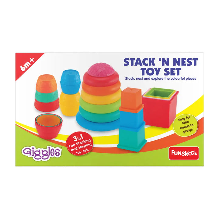 Giggles Stack N Nest Toy Set