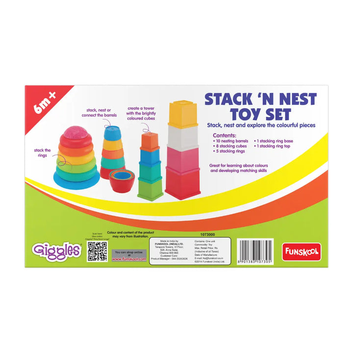 Giggles Stack N Nest Toy Set