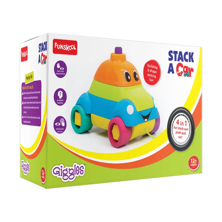 Giggles Stack A Car