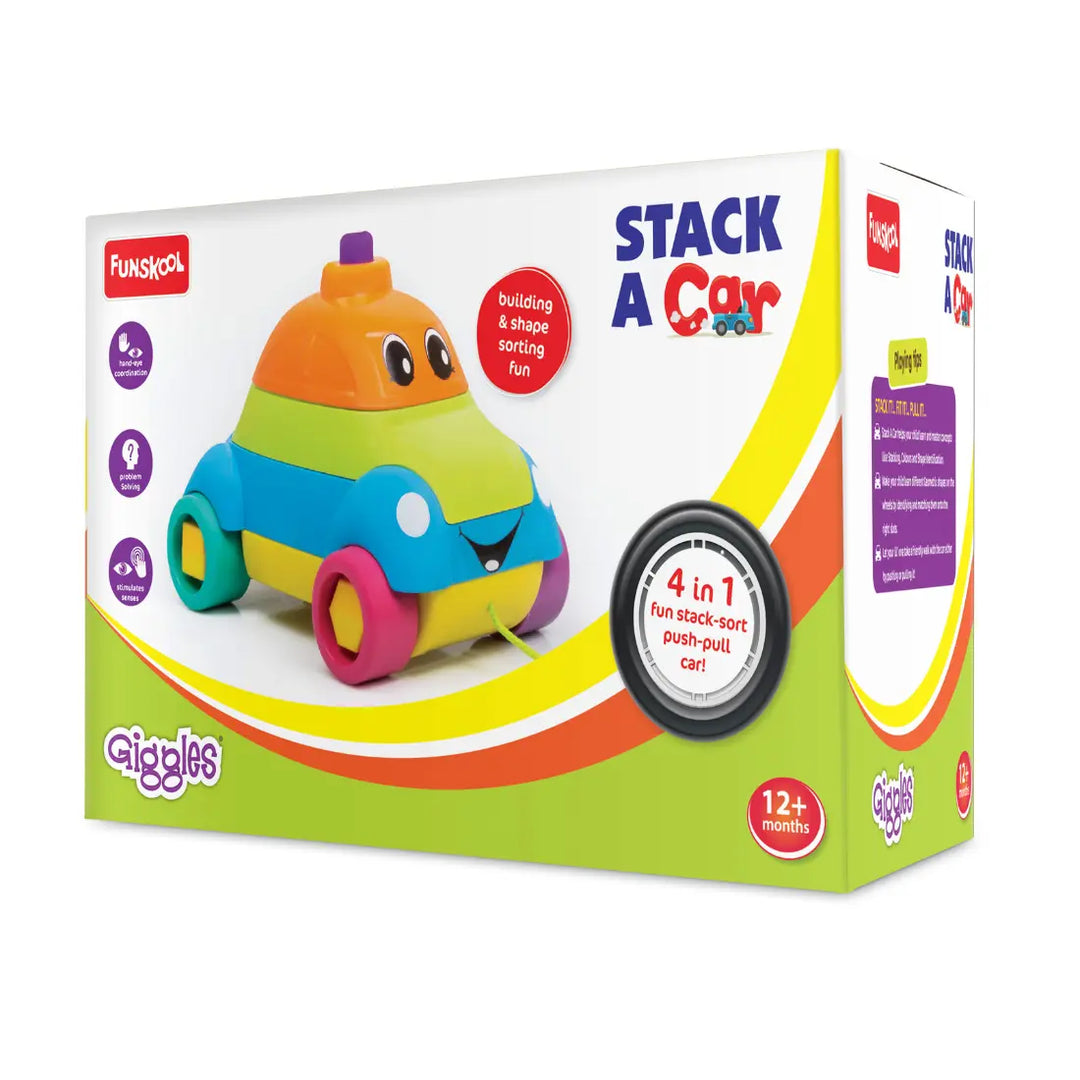 Giggles Stack A Car