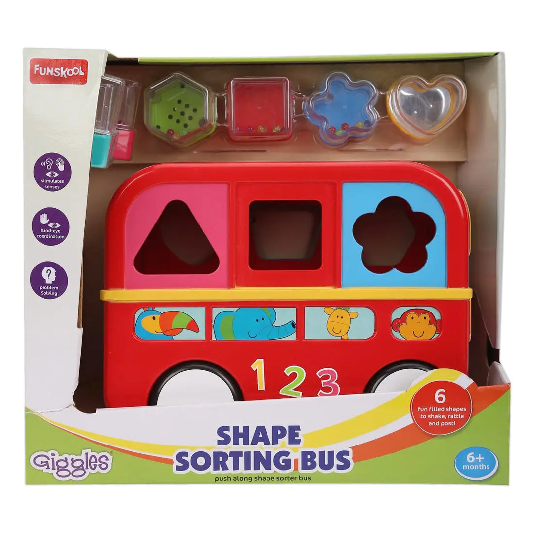 Giggles Shape Sorting Bus