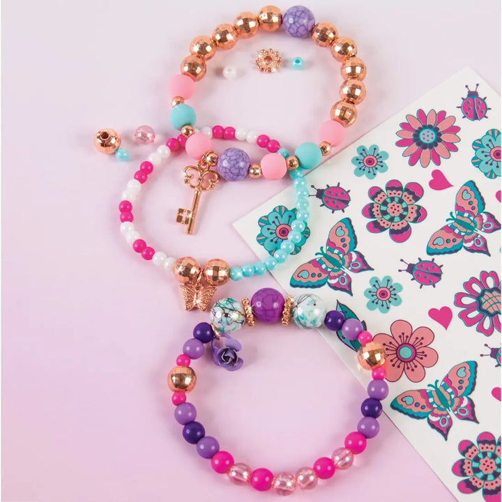 Make It Real Bedazzled! Charm Bracelets Blooming Creativity