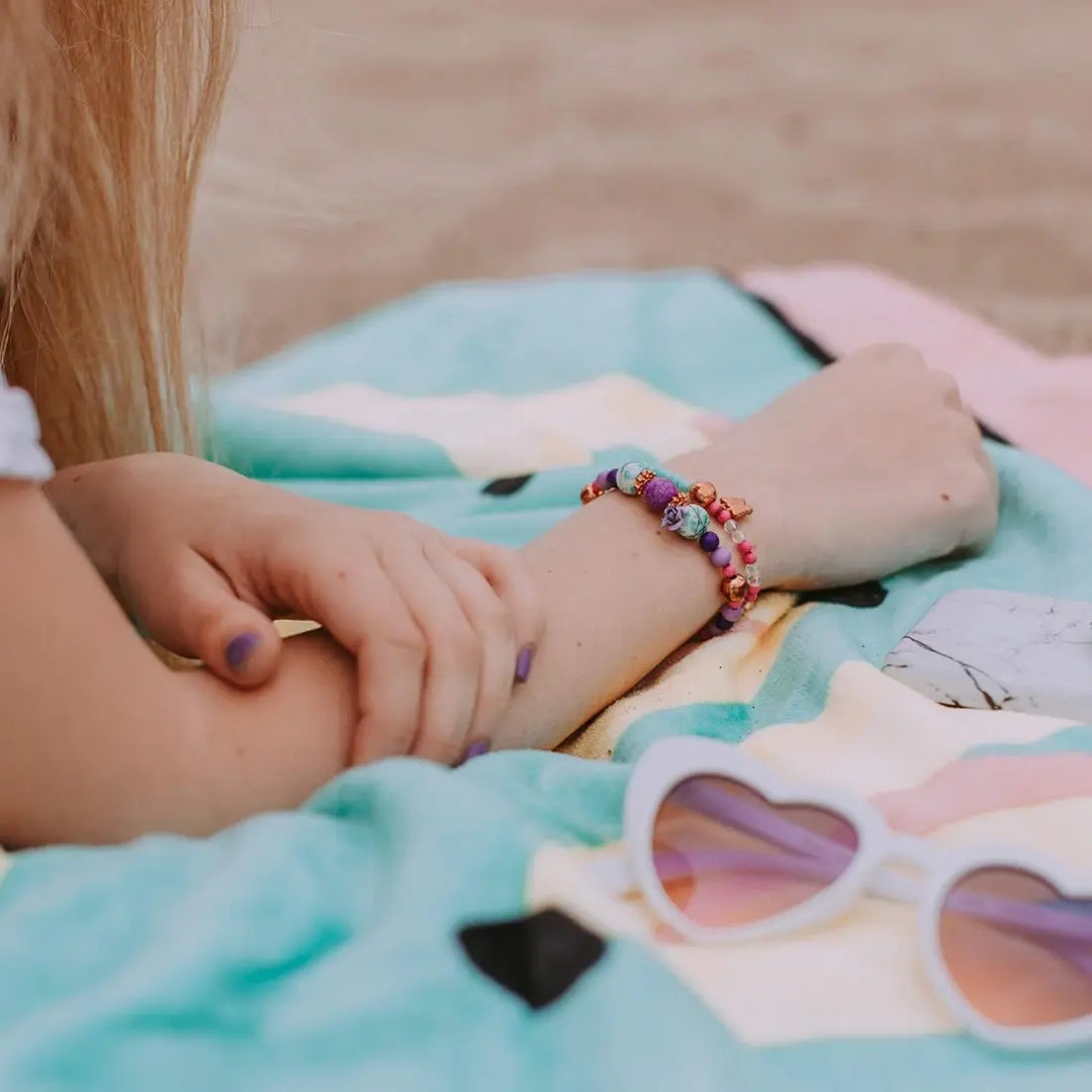 Make It Real Bedazzled! Charm Bracelets Blooming Creativity