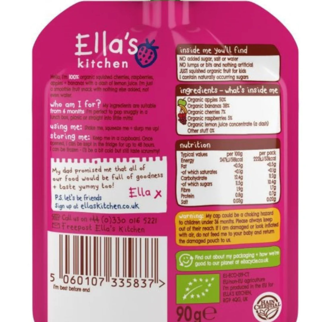 Ella's Kitchen Puree The Pink One (90g)