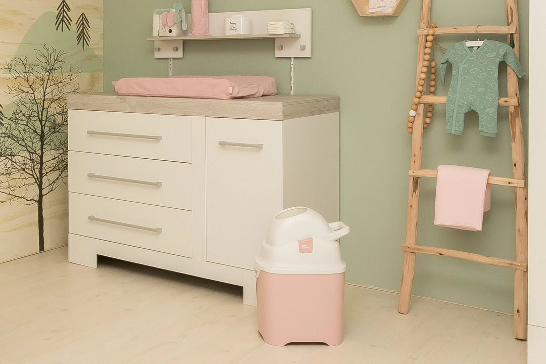 Diaper Champ ONE Standard - Odourless Diaper Pail (Old Pink)