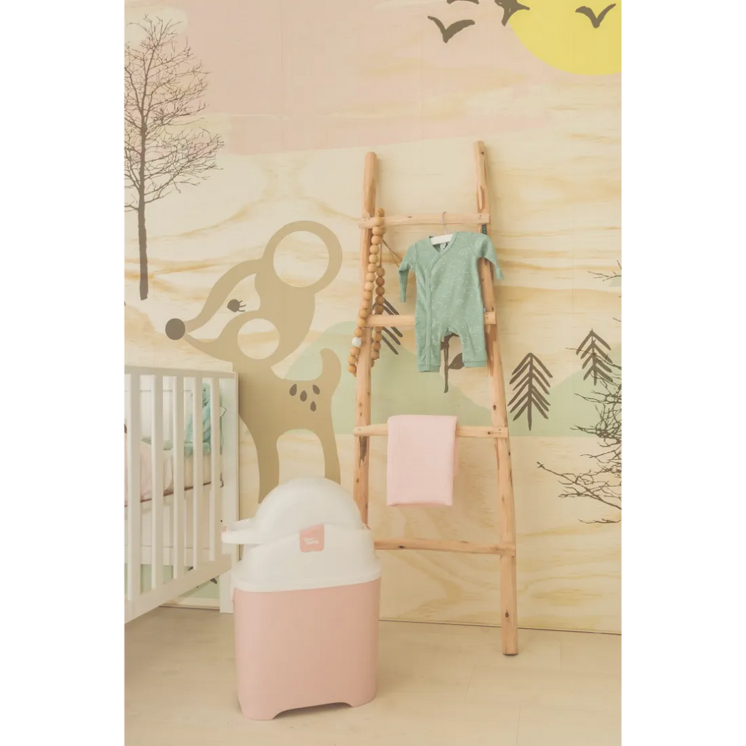 Diaper Champ ONE Standard - Odourless Diaper Pail (Old Pink)