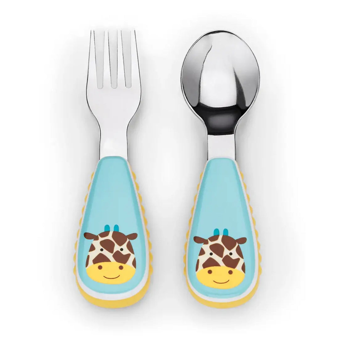 Skip Hop Zoo Utensils Fork & Spoon (Giraffe)