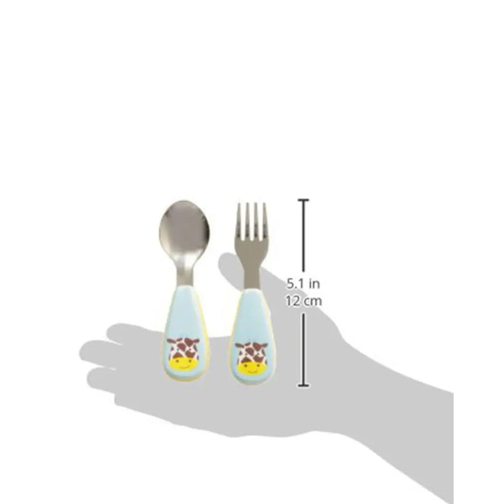 Skip Hop Zoo Utensils Fork & Spoon (Giraffe)