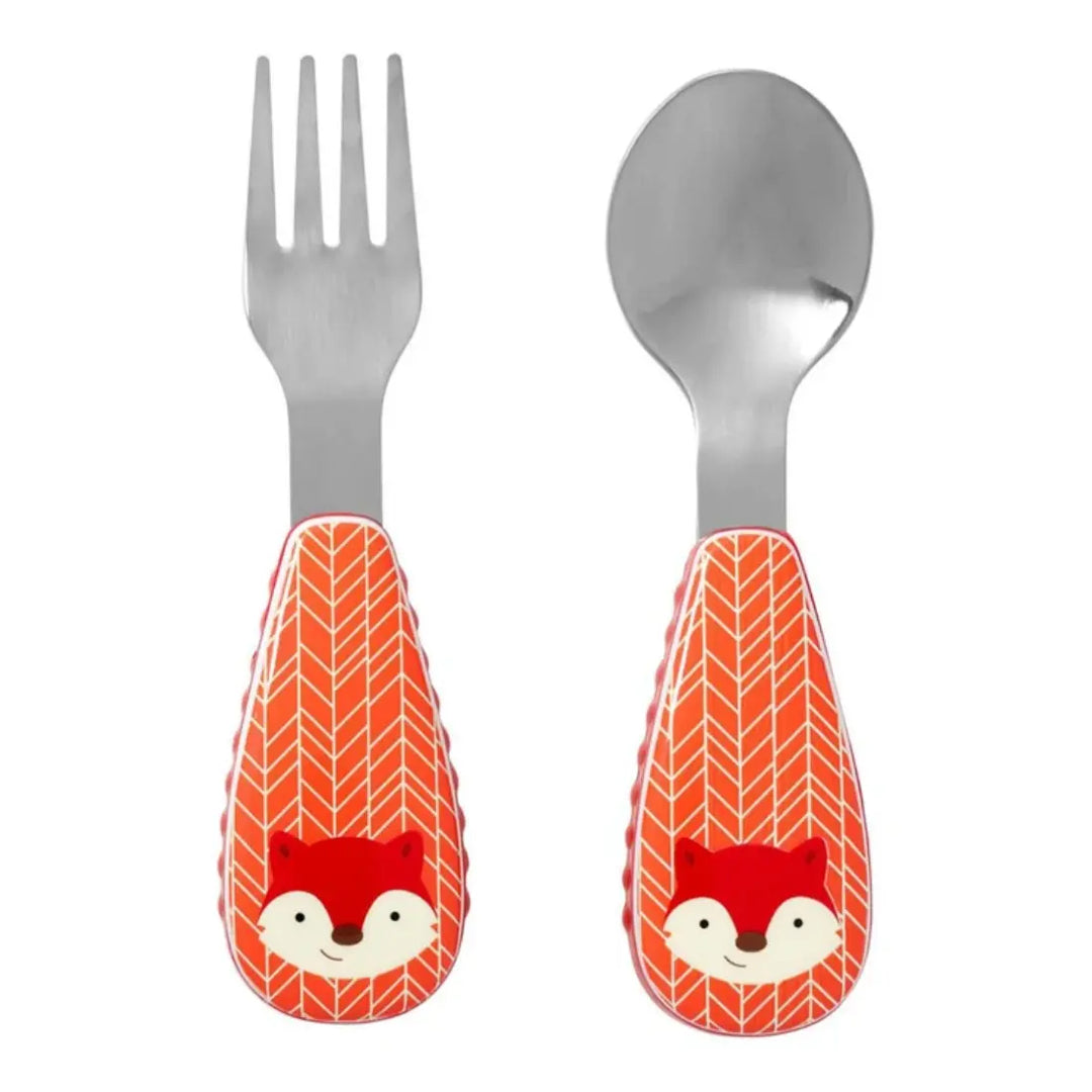 Skip Hop Zoo Utensils Fork & Spoon (Fox)
