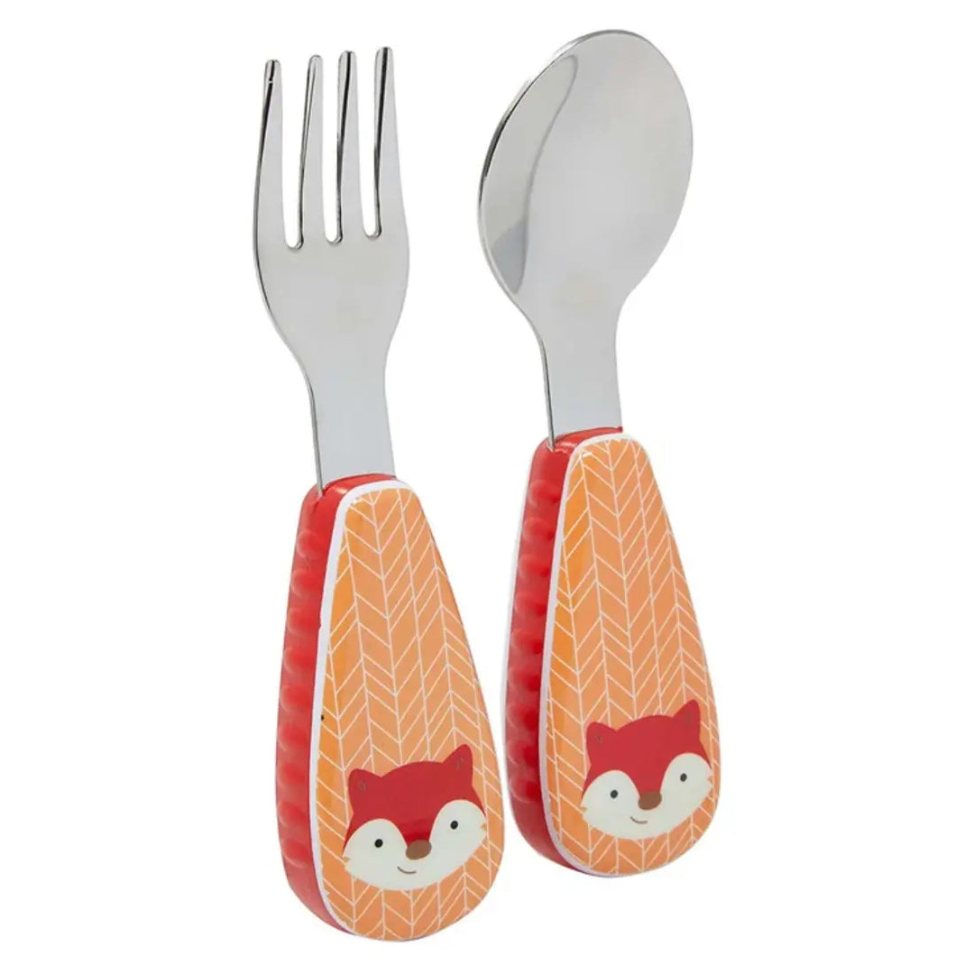 Skip Hop Zoo Utensils Fork & Spoon (Fox)