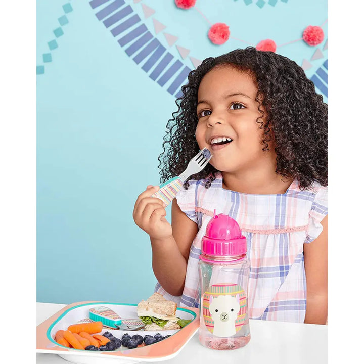 Skip Hop Zoo Utensils Fork & Spoon (Llama)