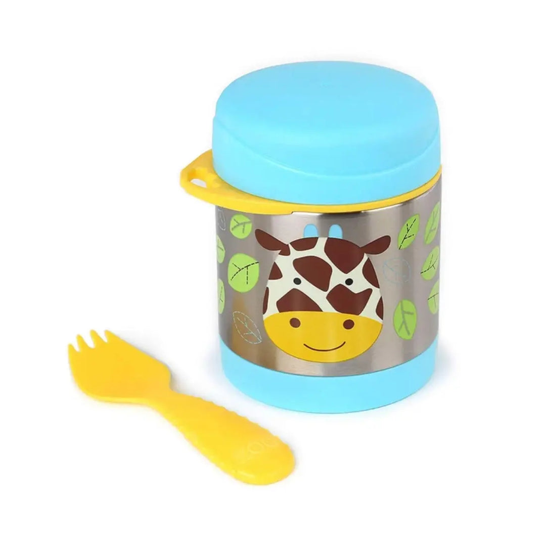 Skip Hop Zoo Insulated Little Kid Food Jar (Giraffe)