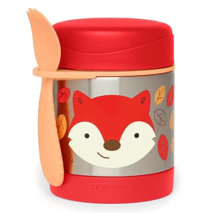 Skip Hop Zoo Insulated Little Kid Food Jar (Fox)