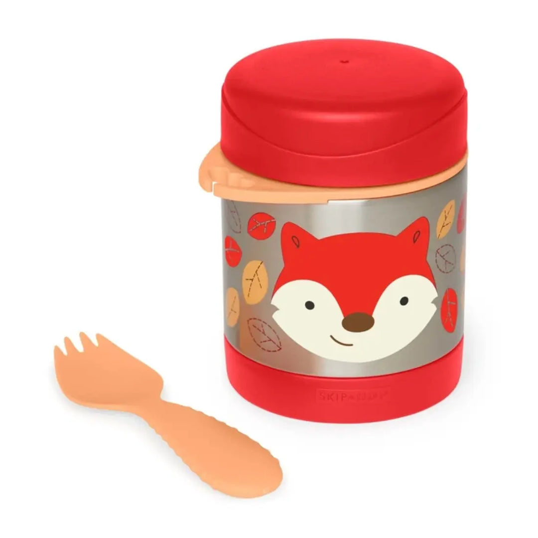 Skip Hop Zoo Insulated Little Kid Food Jar (Fox)