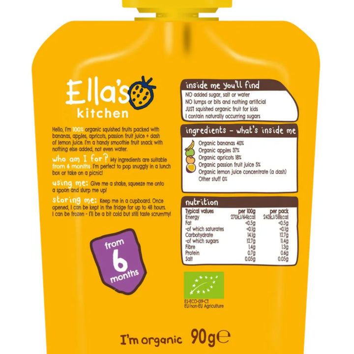 Ella's Kitchen Puree The Yellow One (90g)