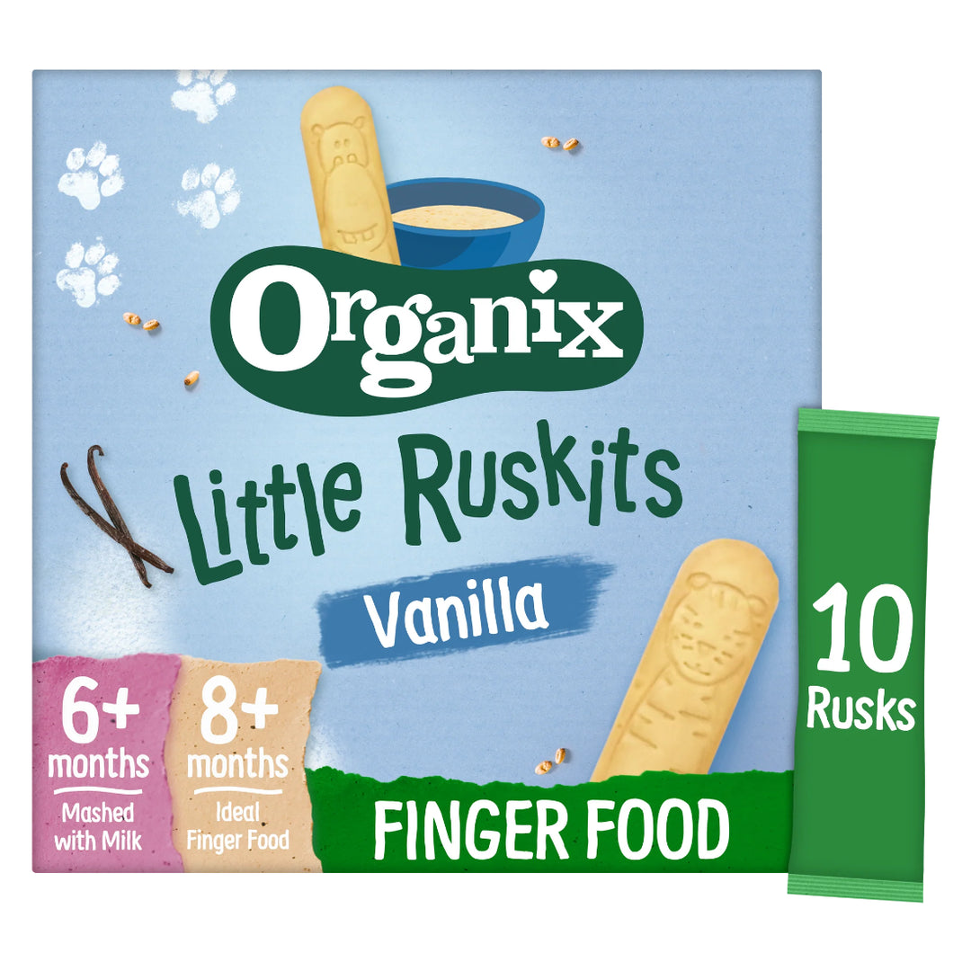 Organix Little Ruskits Vanilla (60g)