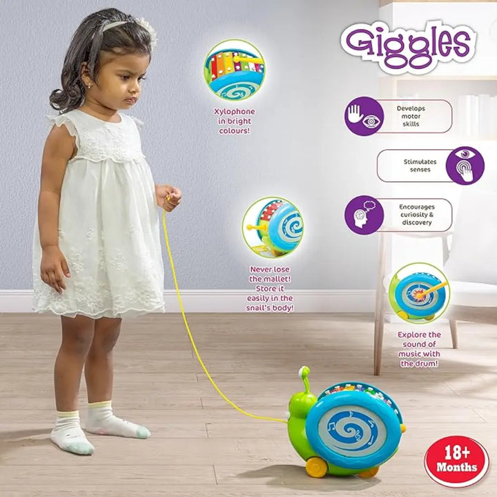 Giggles Musical Snail