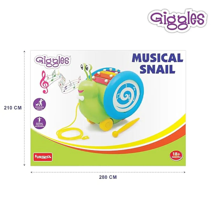 Giggles Musical Snail