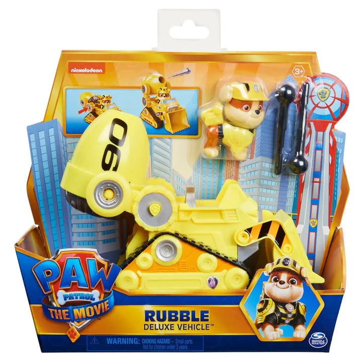 PAW Patrol The Movie Deluxe Vehicle Rubble