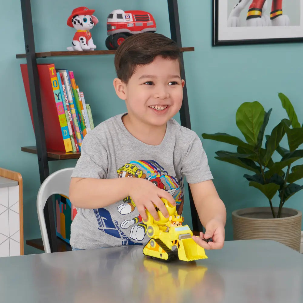 PAW Patrol The Movie Deluxe Vehicle Rubble