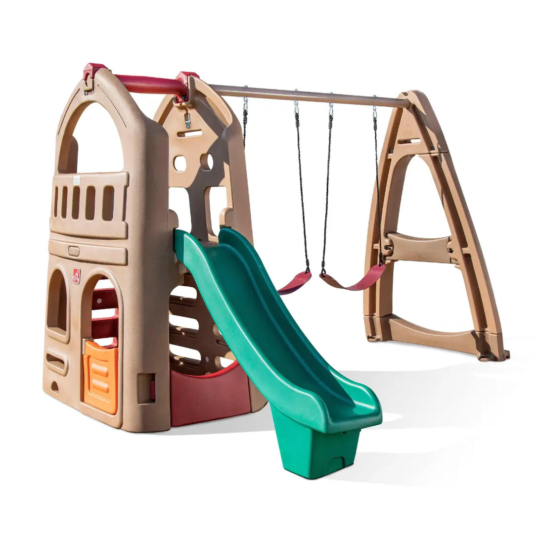 Step2 Naturally Playful Playhouse Climber & Swing Extension