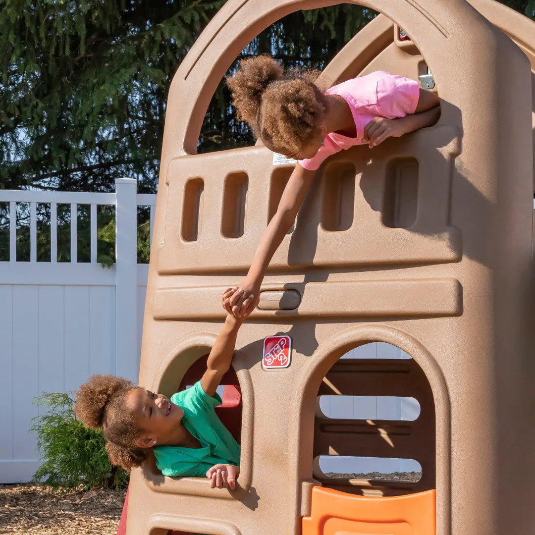 Step2 Naturally Playful Playhouse Climber & Swing Extension