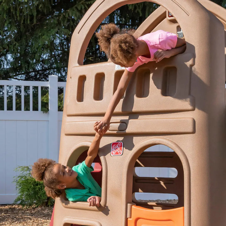 Step2 Naturally Playful Playhouse Climber & Swing Extension