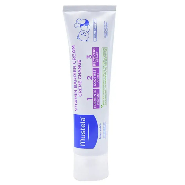 Mustela Vitamin Barrier Cream 1►2►3 (100 ml)