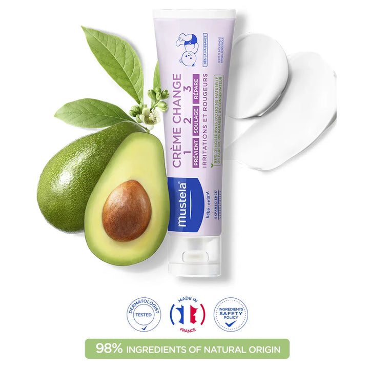 Mustela Vitamin Barrier Cream 1►2►3 (100 ml)