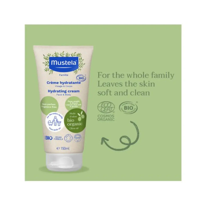 Mustela Mustela Hydrating Cream Face & Body (150 ml)