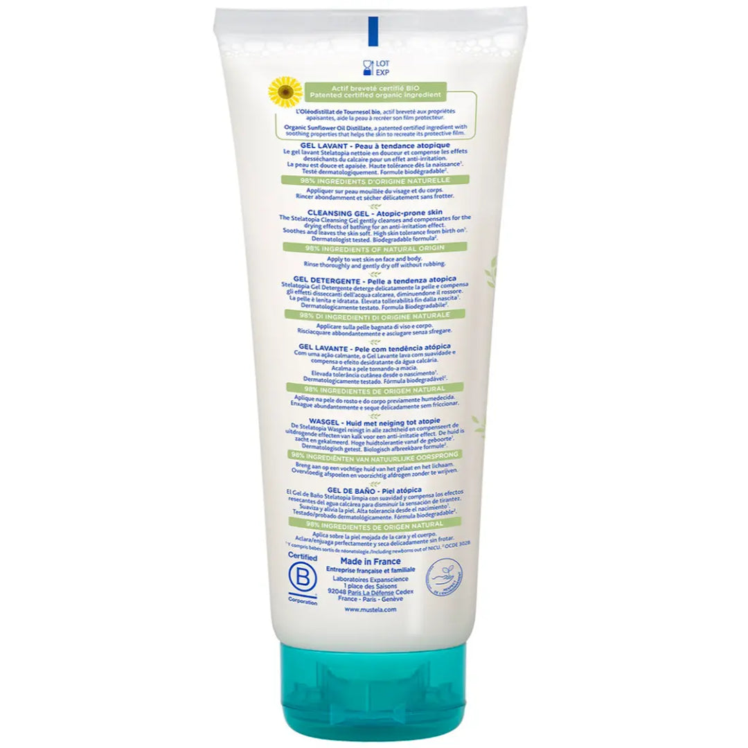 Mustela Stelatopia Cleansing Gel (200 ml)
