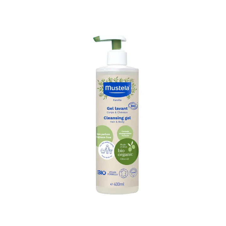 Mustela Organic Cleansing Gel (400ml)