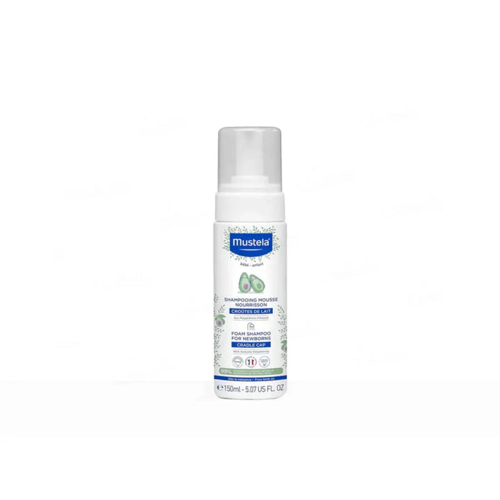 Mustela Cradle Cap Foam Shampoo (150 ml)