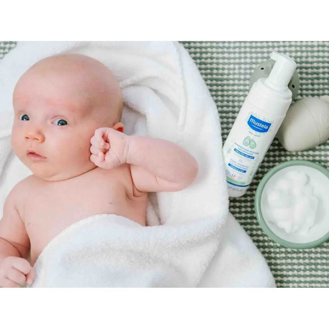 Mustela Cradle Cap Foam Shampoo (150 ml)
