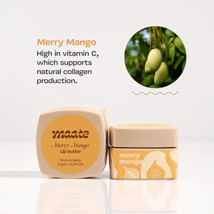 Maate Merry Mango Lip Butter (8gm)