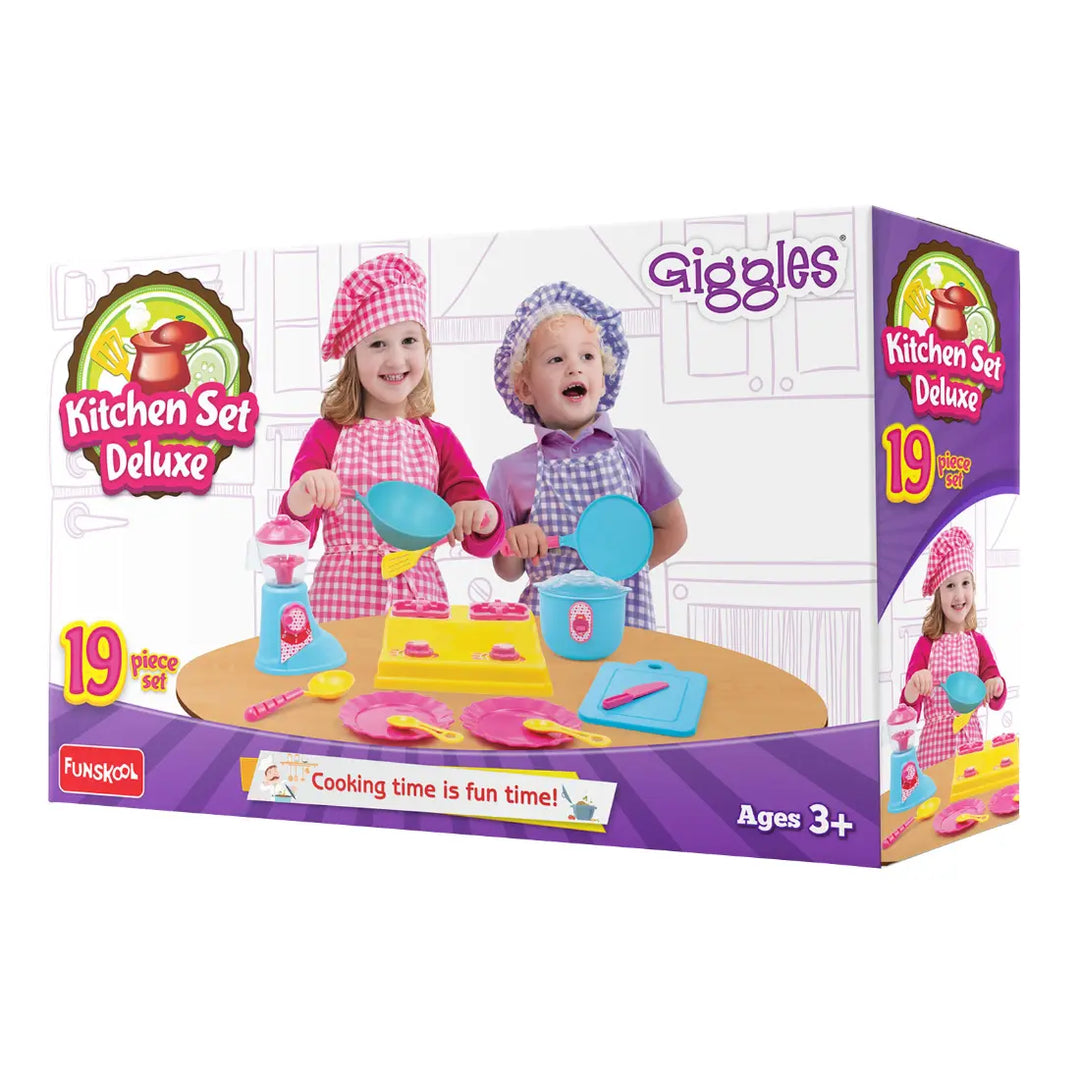 Giggles Kitchen Set Deluxe