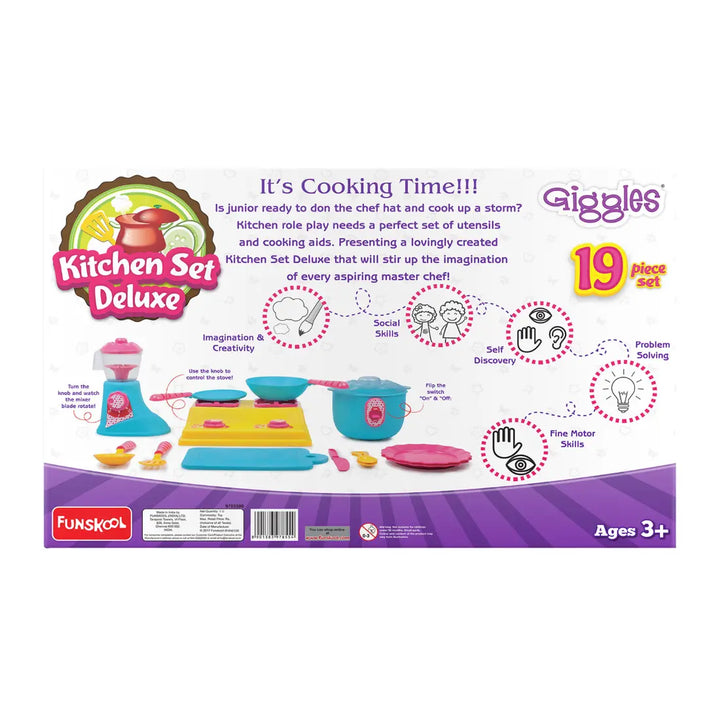 Giggles Kitchen Set Deluxe