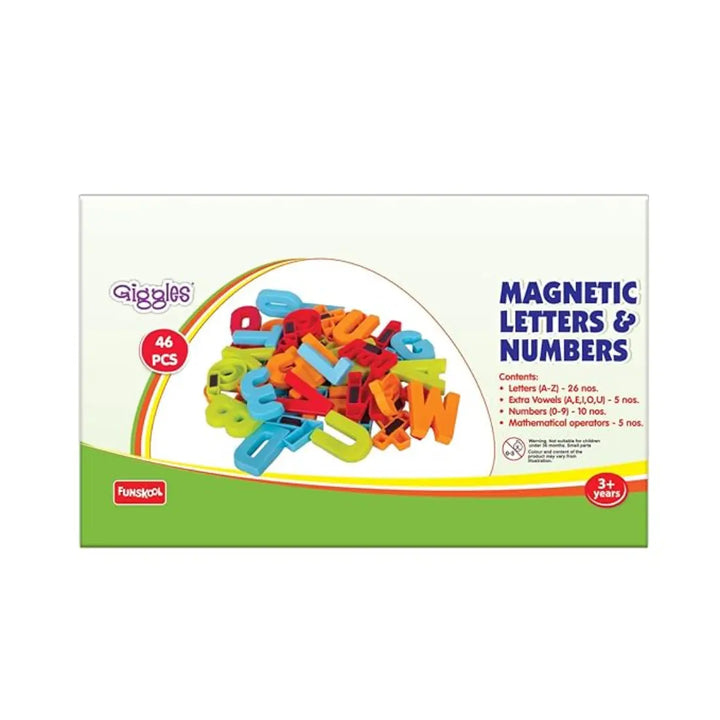 Giggles Magnetic Letters & Numbers Jar