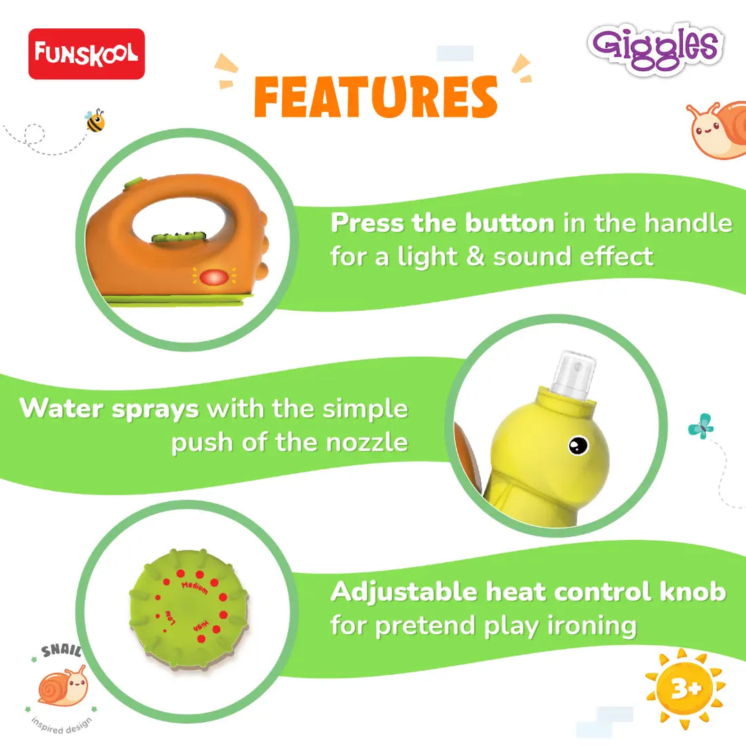 Giggles Happy Lil Home - Iron