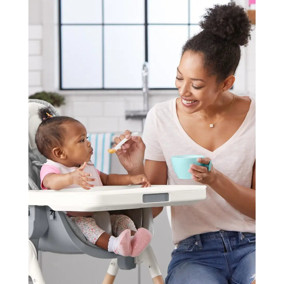 Skip Hop Easy-Feed Mealtime Set (Teal/Grey)