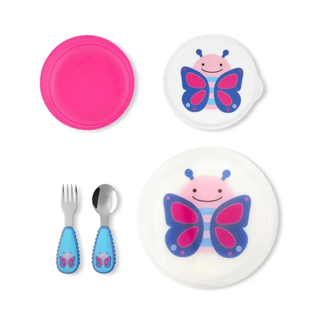 Skip Hop Zoo Table Ready Mealtime Set (Butterfly)