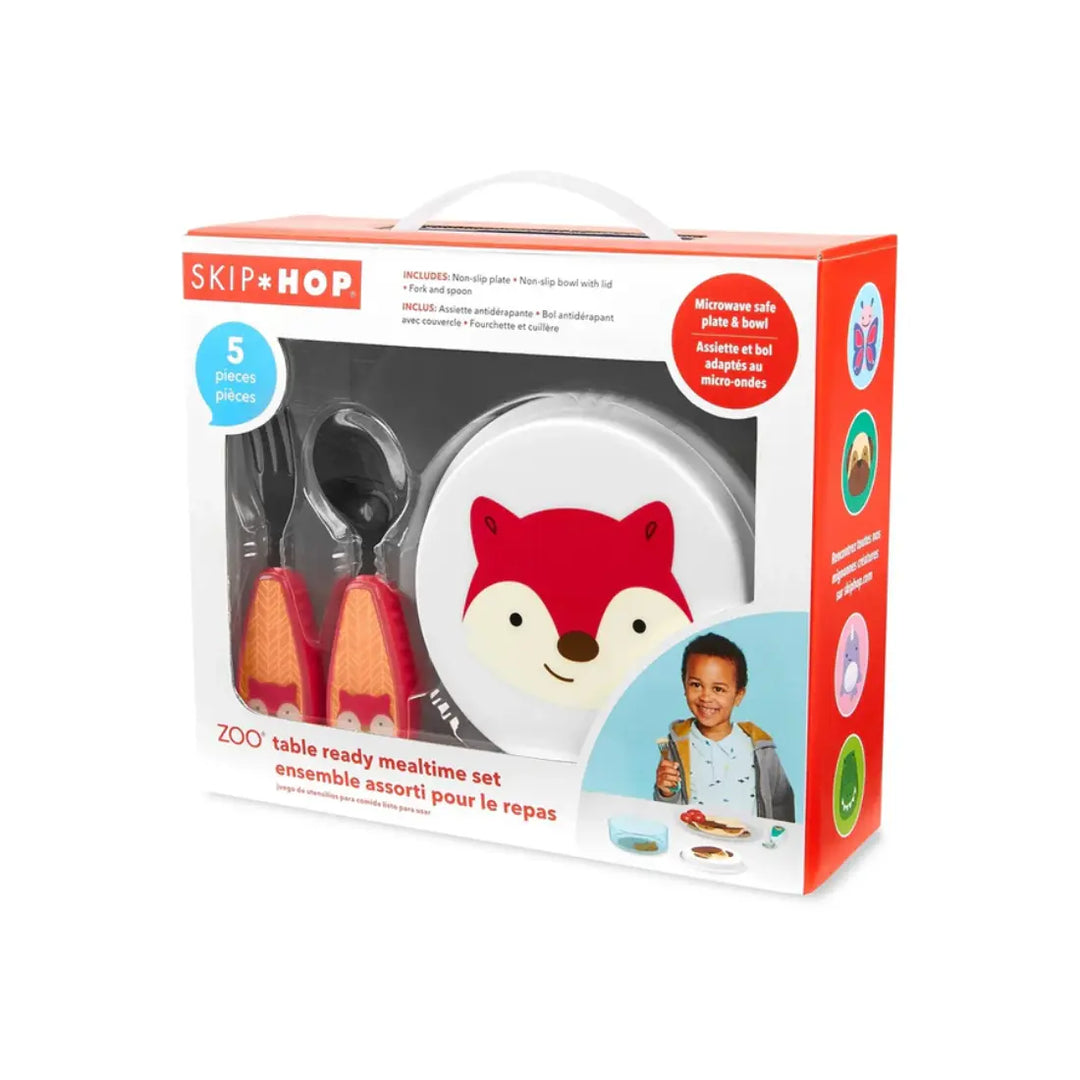 Skip Hop Zoo Table Ready Mealtime Set (Fox)