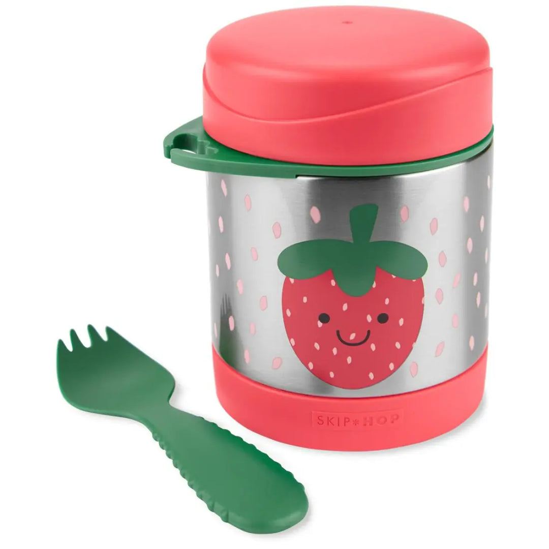 Skip Hop Spark Style Food Jar (Strawberry)