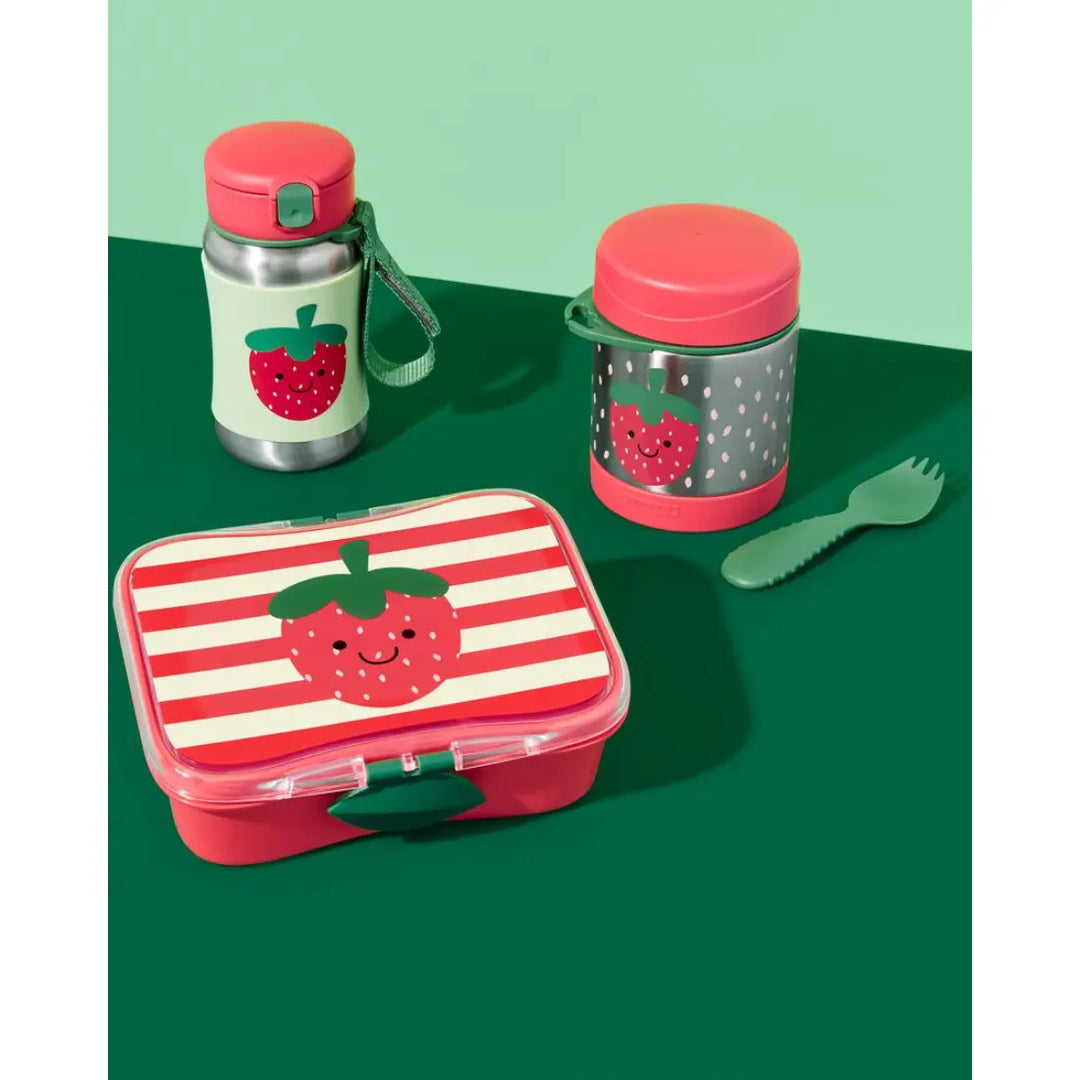 Skip Hop Spark Style Food Jar (Strawberry)