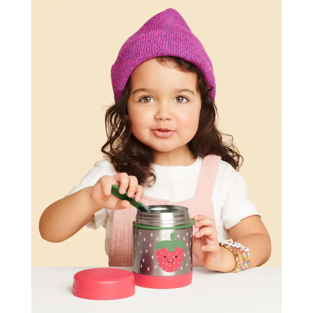 Skip Hop Spark Style Food Jar (Strawberry)
