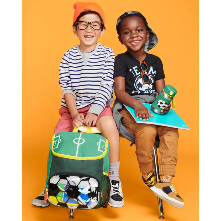 Skip Hop Spark Style Big Kid Backpack (Soccer Football)