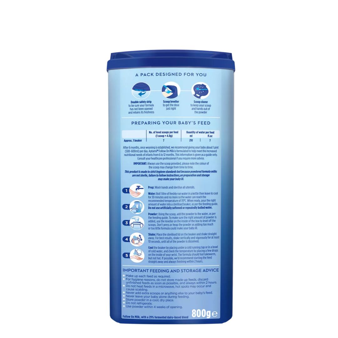 Aptamil 2 Follow On Milk (6-12 Months) (800g)