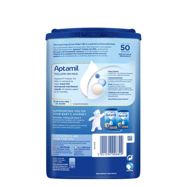 Aptamil 2 Follow On Milk (6-12 Months) (800g)