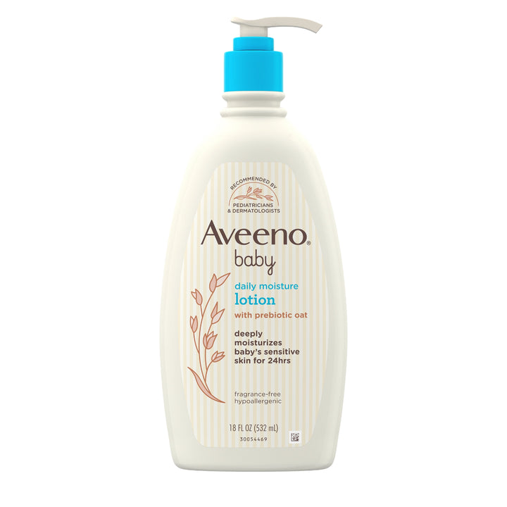 Aveeno Baby Daily Moisture Lotion with Prebiotic Oat (532ml)